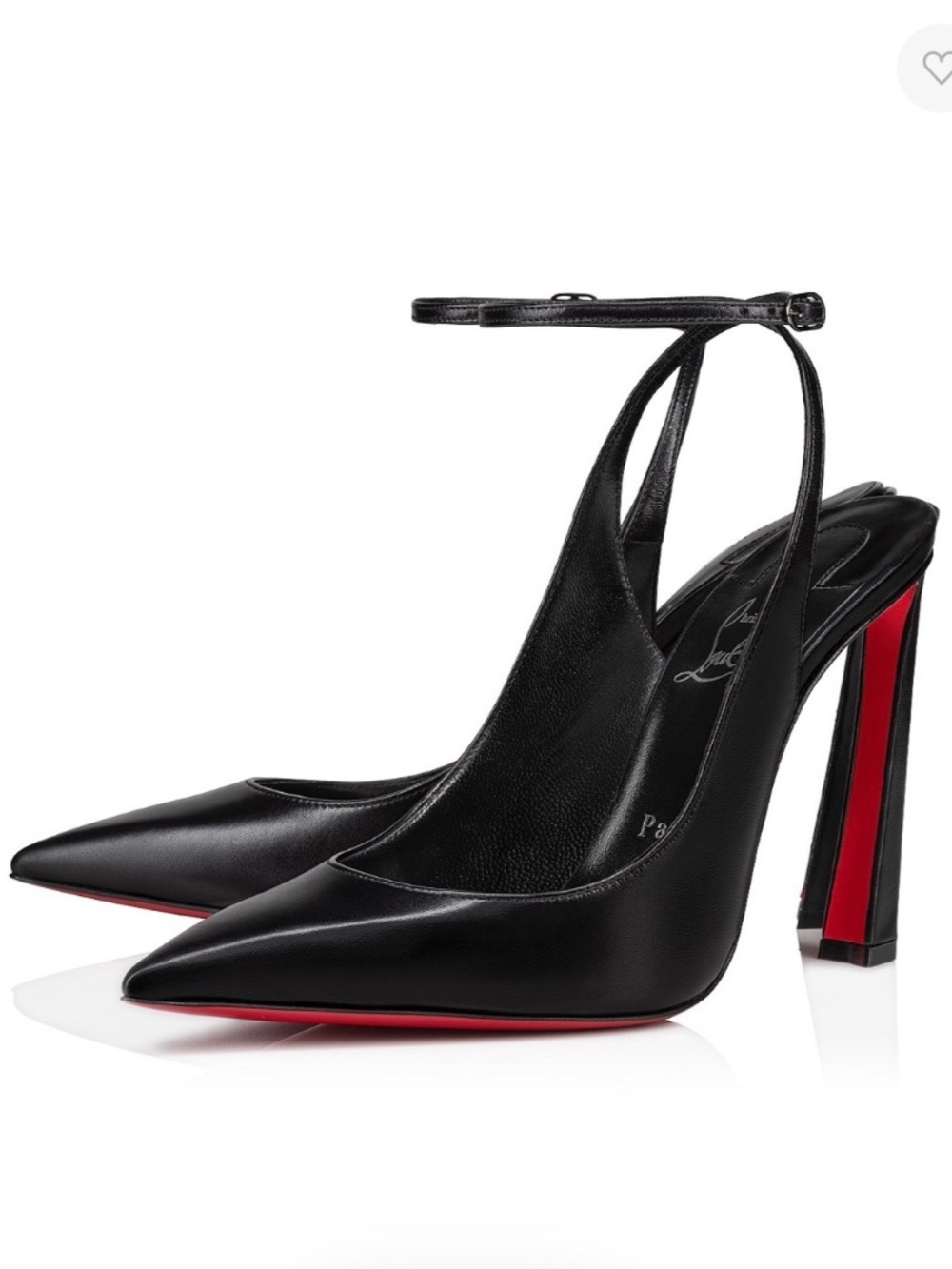 Christian Louboutin Condora Strap Heels 100mm
